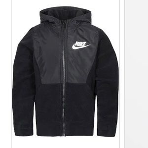 Boys nike hooded fleece